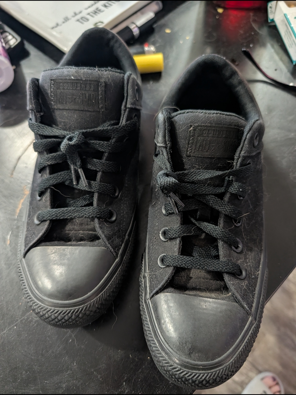 Converse All Star Low Top Sneakers in Black